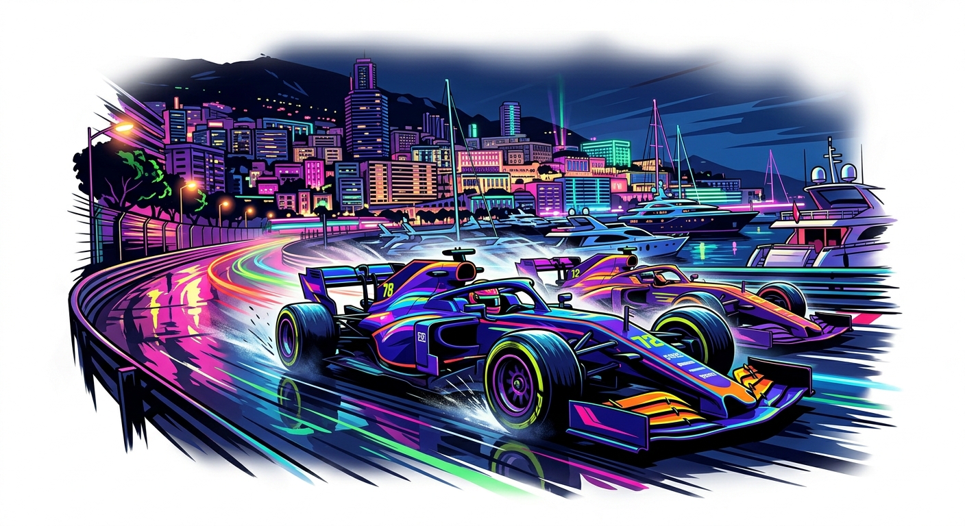 Monaco Nights — AI generated design