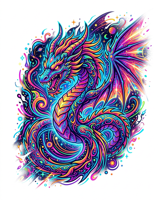 Psychedelic Dragon
