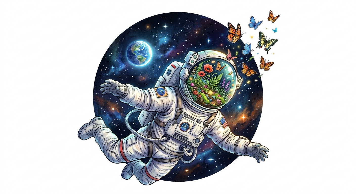 Astronaut Garden